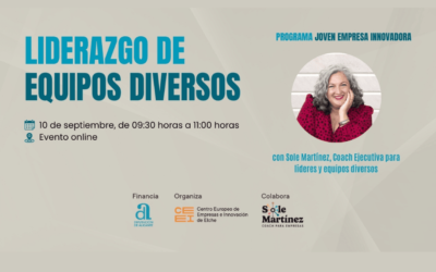 Taller sobre liderazgo en equipos diversos para CEEI Elche